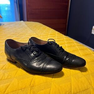 J. Crew leather oxford loafers